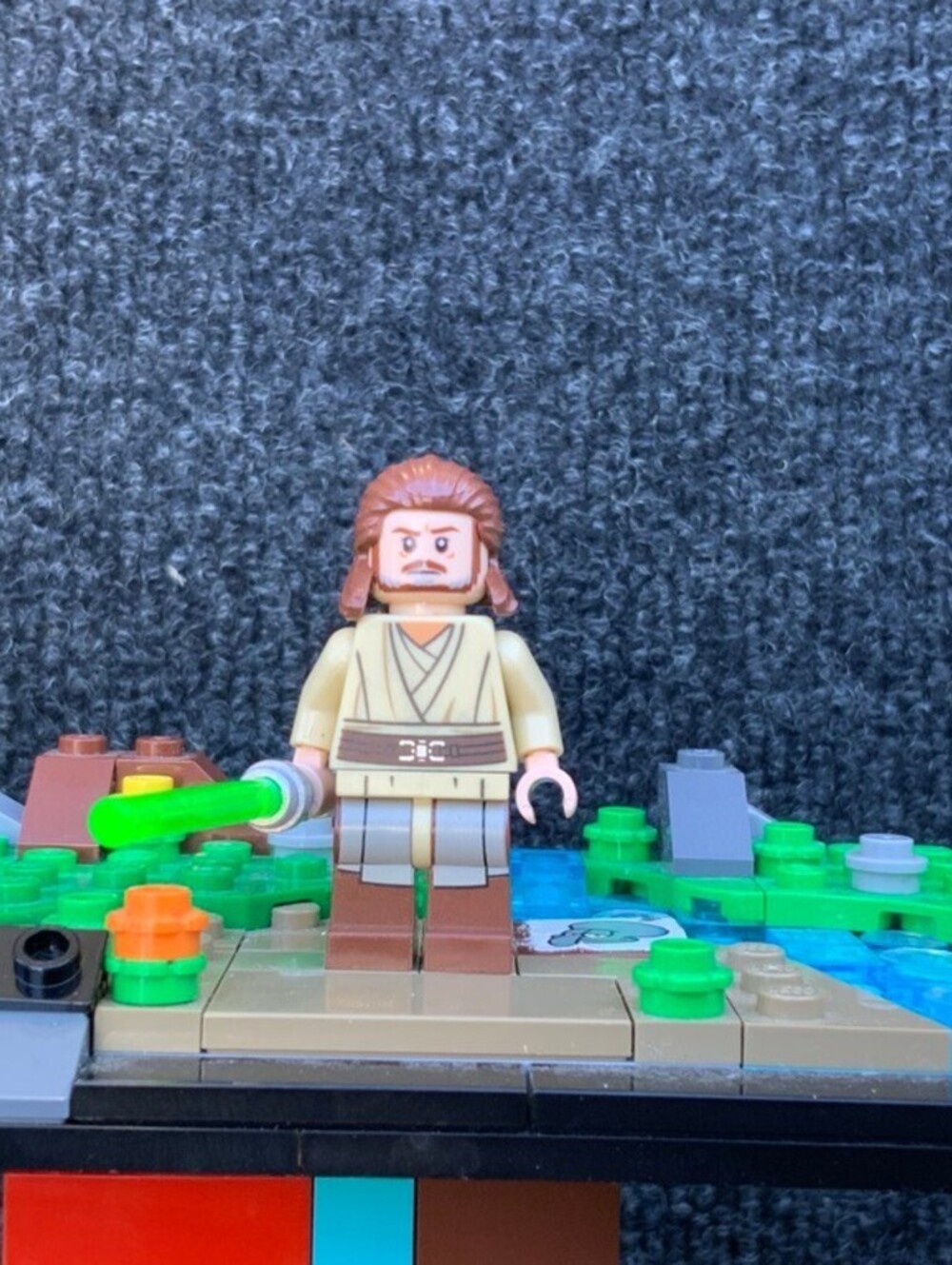 LEGO Star Wars Qui-Gon Jinn sw0810 Minifigure from Set 75169
